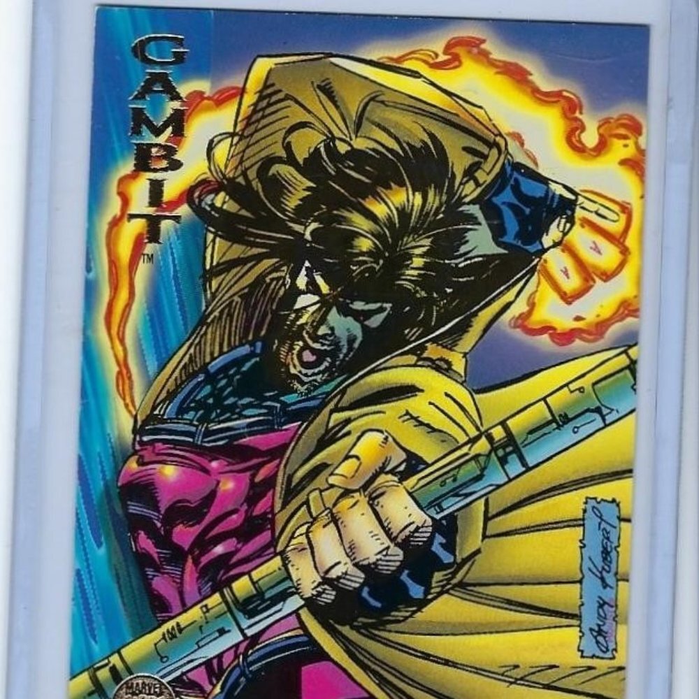 Marvel Trading Card 1994 Fleer - Gambit, Cable, Cyclops, Hawkeye, Wolverine